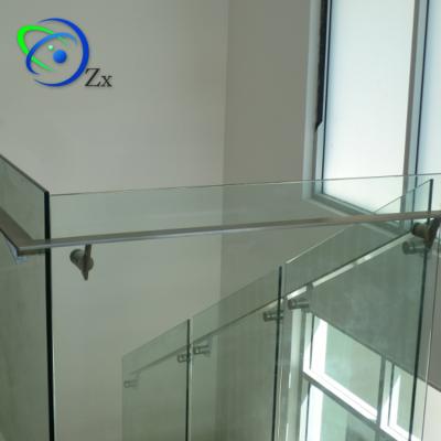 China Manufacturer Factory Cheap Price Modern Clear Glass Stair Railings Frameless Tempered Glass Panel Railing for sale