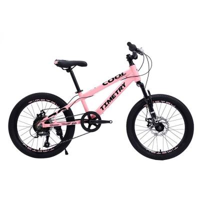 China Professional Sales Aluminum Alloy Disc Brake Carbon Steel Body Children Mtb Mountain Mechanical Bicycle for sale