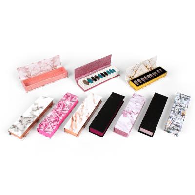 China Low MOQ Handmade Colorful Cute Press On Nail Packaging Boxing For Girl Press On Nails for sale