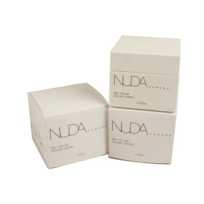 China Recycled Materials Zhuoyida Matt Cosmetic Packaging Skin Care Custom Paper Box for sale