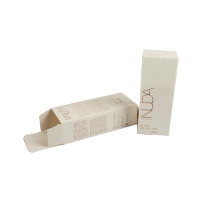 China Custom Recycled Zhuoyida Skin Care Packaging Box Beauty Cosmetic Packaging Logo Cardboard Body Cream Box Materials Accept Matt Lamination for sale