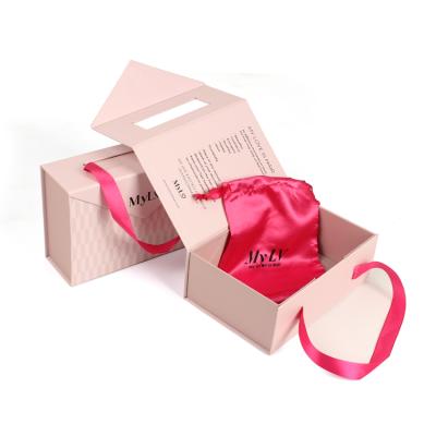 China Zhuoyida Handmade Custom Logo Printed Cardboard Paper Foldable Box For Bras Women Underwear Box Packaging for sale