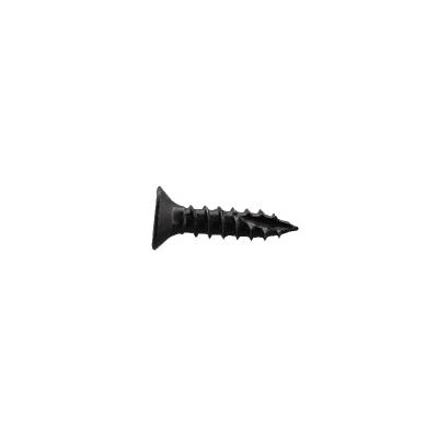 China Flat Carbon Steel White Zinc / Stainless Metal Black Phosphated Tapping Screw for sale