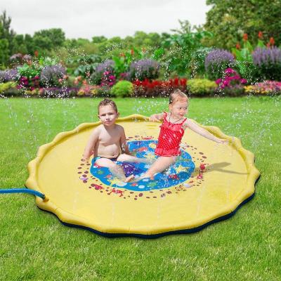 China Eco - Friendly 170 Cm Sprinkle And Splash Play Mat Children 's Water Sprinkler for sale