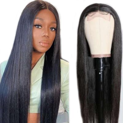 China Wide Varieties Straight Front Pre Plucked 360 Full Lace 100% Human Hair Wigs for sale