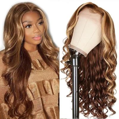 China Double Drawn Curly Skillful Curly Wig Lace Design Wig Hair Front Wig for sale