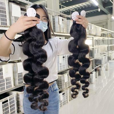 China Wholesale Unprocessed 100% Virgin Human Hair Raw Indian Hair 10A Cuticle Dropped Bodywave Brazilian Hair Bundles Vendors for sale