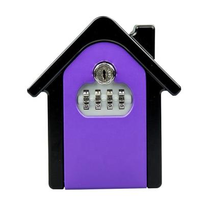 China Store Home Fast Delivery Locker Box Key Security Lock Box Wall Mounted Key Padlock Colored for sale