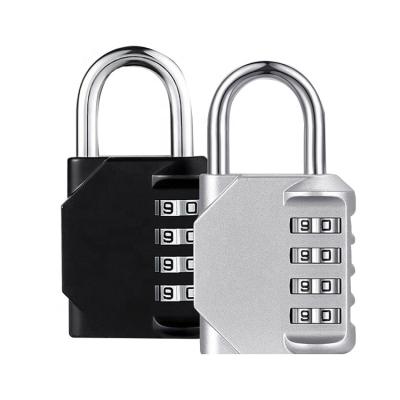 China Zinc Alloy Outdoor Code Lock 4 Wheel Combination Padlock For Gym Bathroom KTB22 for sale