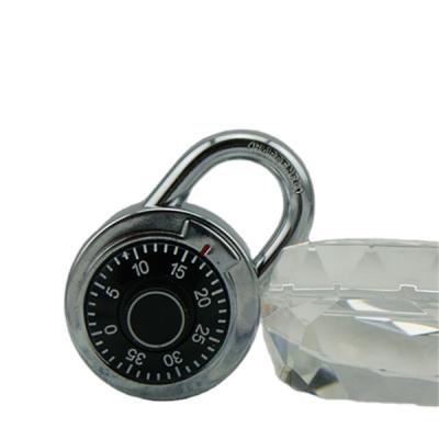 China 2021 modern high quality round alloy padlock safe digital padlock digital door lock with code 40/45/50 mm for sale