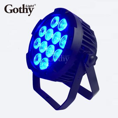 China Steps Gothylight Battery Phone Control Wireless Peer GT404-12IP65 Rgbwauv 12x15w Led Peer Outdoor for sale