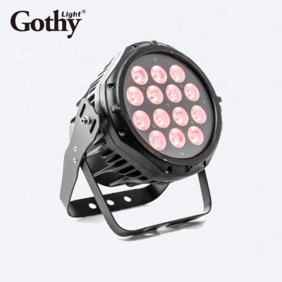 China Waterproof Theme Park LED Par GT404-14 Powercon Light 14x10 RGBW Led Dmx Dmx for sale