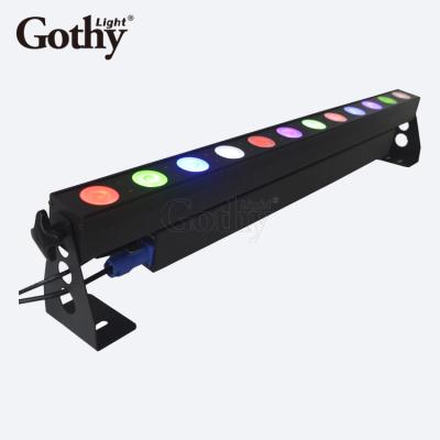 China STAGES Pixel Led Bar For Disco DMX512 Control 12x10w RGBW Led Bar Matrix DMX for sale