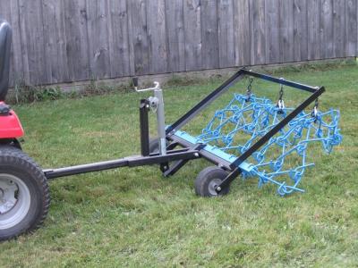 China Mounted Grass Harrows,ATV Chain Harrows for sale