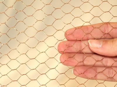 China Brass Hexagonal Wire Mesh,Hexagonal Woven Decorative Mesh,Copper Hexagonal Wire Netting for sale