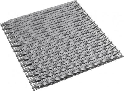 China 'Herringbone' Metal Wire Woven Architectural Mesh,Cordweave Decorative Wire Mesh for sale