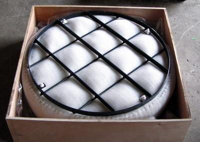 China Knitted Wire Mesh Demister Pads,Teflon,PTFE,F4 Co-KnitMesh Demisters,Mist Eliminators for sale