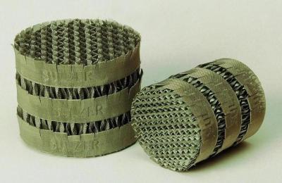 China Metal Woven Structured Packings,Metal Wire Gauze Packing,Tower Paddings for sale