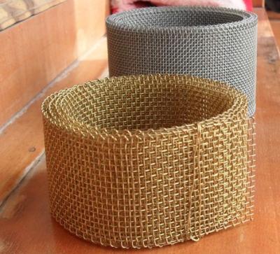 China 2cm~10cm crimped wire woven mesh,wrapped edge narrow mesh for sale