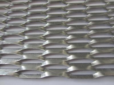 China Louver Mesh Aluminum Expanded Metal,Mesh 76mx16mm,Strand 6.3mm for sale