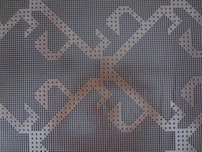 China Picture Perforated Metal Screen,Artistic Punched Sheets for sale