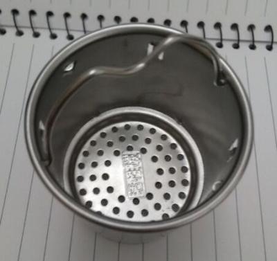 China Stainless steel Perforated Cup strainer filter|Alkaline Water Cup Infuser Strainer for sale