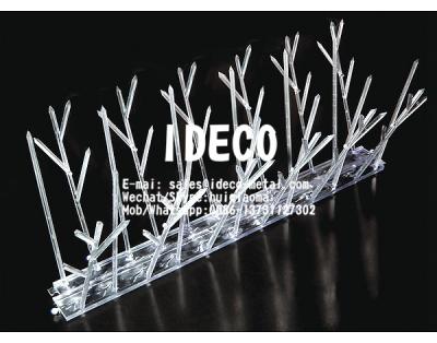 China Plastic Polycarbonate Anti-Bird Spikes, Pigeon Repeller, Bird Stopper, Spiked Strips UV-Resistant for Doves, Seagulls for sale