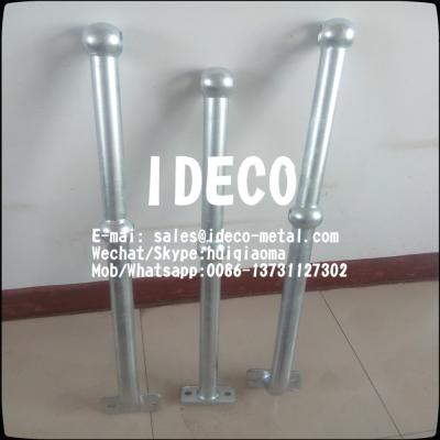 China Stainless Steel Ball Joint Handrail Stanchions, Ball Fence Tubular Handrails, Balltube Stair Railing, Balustrade for sale