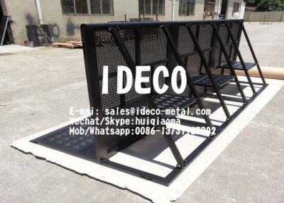 China Temporary Race Barricades, Movable/Mobile Special Event Fencing Panels,Portable Concert Stage Crowd Control Barriers for sale