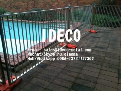 China Protect Child Secure Temporary Pool Fencing, Removable Swimming Pool Safety Barriers, Portable Pool Safety Fences for sale