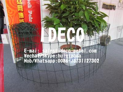 China Ornamental Double Loop Wire Woven Fence, Double Loop Twisted Wire Fencing, Looped Top Wire Fences Garden Edging for sale