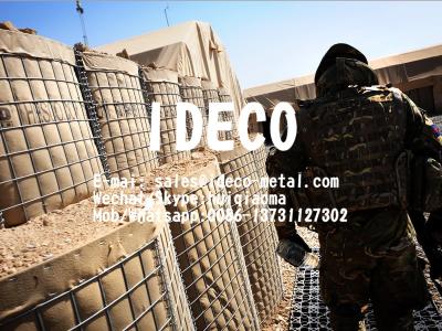 China Hesco Barrier, Hesco Concertainer Security Bastion, Rapid Deployment Defensive Barriers Ballistic Resistant for sale