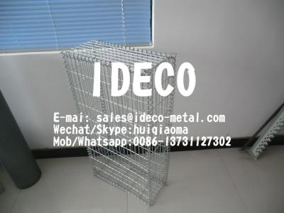 China Stainless Steel Gabion Cages, Welded Wire Mesh Panels for Rock Boxes/Stone Baskets, Gabion Barrier Retaining Walls for sale