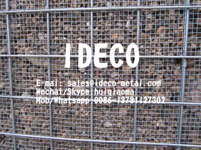 China Garden Gabion Fences, Welded Wire Gabion Mesh Panels, Decorative Rock Stone Fences, Gabion Barriers, Metal Net for sale