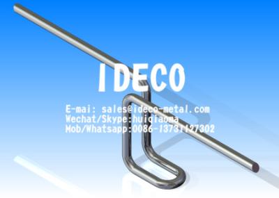 China Wire Anchor Studs, Spear Shaped Rod Anchors for Ceramic Fiber Stacked Module Lining, Fiber Anchor Bar for sale