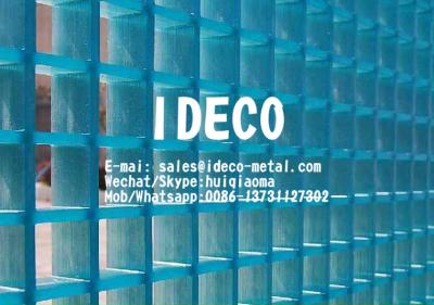 China Transparent Fiberglass Gratings for Ceiling, Facade Decorative Translucent FRP Grid Decking for Light Penetration for sale