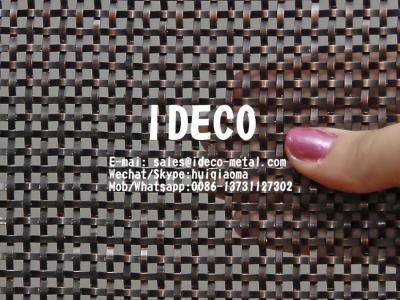 China Architectural Wire Mesh, Ornamental Metal Woven Mesh, Decorative Woven Wire Mesh Cabinet Door Inserts for sale