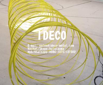 China Barbless Concertina Coils, Tangle Tape Concertina, High Tensile Tangle Wire Coil, Tangle Mesh Fencing Summit Security for sale