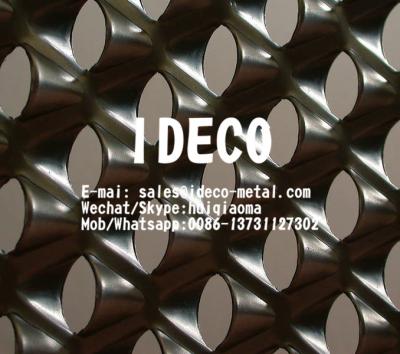 China Louvered Nose-type Perforations Screen, Double-Nose Punched Hole Plates, Eyelid-type Perforated Sheets for sale