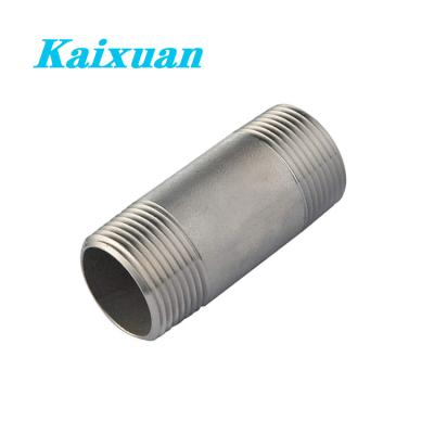 China China Factory Supply Narrow Barrel Nipple Oil Pipe SCH40 Stainless Steel Nipple ss316 for industry for sale