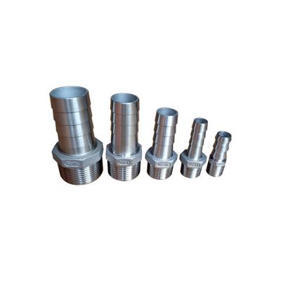 China Petroleum Casting SS 304 BSP Female Thread Pipe Nipple Fitting for sale