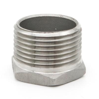 China Plumbing Stainless Steel Reducer Hex Bushing 3/4