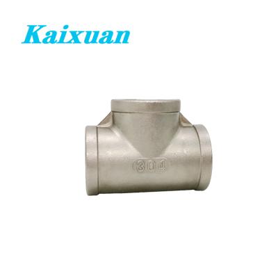 China Petroleum stainless steel ss304 ss316 press fittings equal tee pipe fitting use for hot and cold water for sale