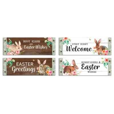 China Europe Easter and Spring Day Hit 2 Sets for Wall Decoration, Handmade Wooden Box and Metal Block for sale