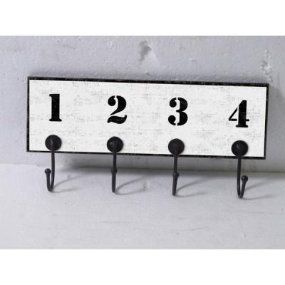 China SINGLE DESIGN viable NUMBER 1 TO 4 HOOKS FOR HANGING CLOTHES, METAL HANGING HOOKS for sale