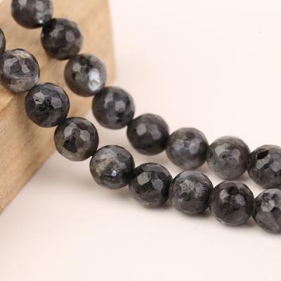 China None Wholesale 2017 Amazon Hot Selling Black Shiny Stone Matte Agate Beads Natural Gem for sale