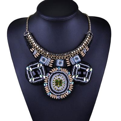 China ALLOY fashion woman necklace fake necklace for sale, beaded necklace for sale