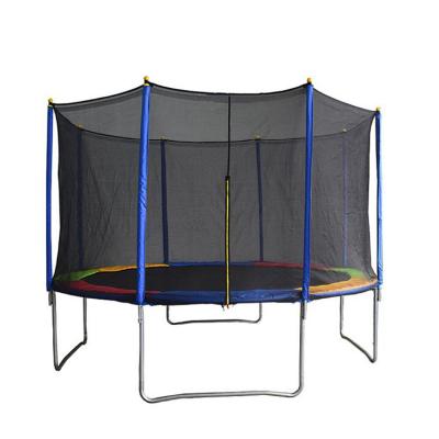 China With Protective Net Factory Price Cheap Jumping Outdoor Beds Entertainment Adults Kids Playing Trampolines On Sale for sale