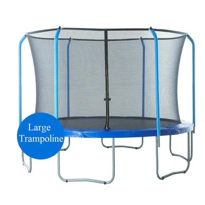 China With Protective Net China Manufacturers Large Around 8FT/10FT/12FT/14FT Cheap Kids Play Outdoor Large Trampolines Trampolines For Sale for sale