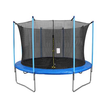 China With Net 183cm 244cm 305cm Protective Elastic Bed 8Ft 10Ft 12Ft 14Ft 366cm Trampoline With Safety Fence Children Trampoline Net Sales for sale